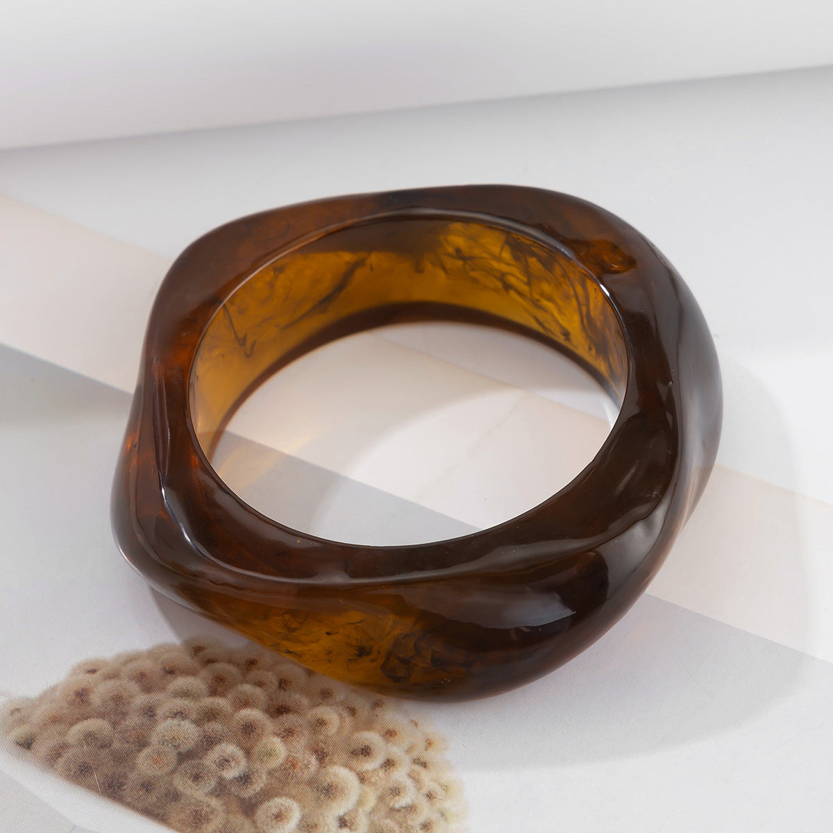 European INS Style Acrylic Bracelet Irregular & Bold Design