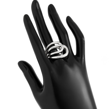 Glossy Irregular Metal Open Bracelet