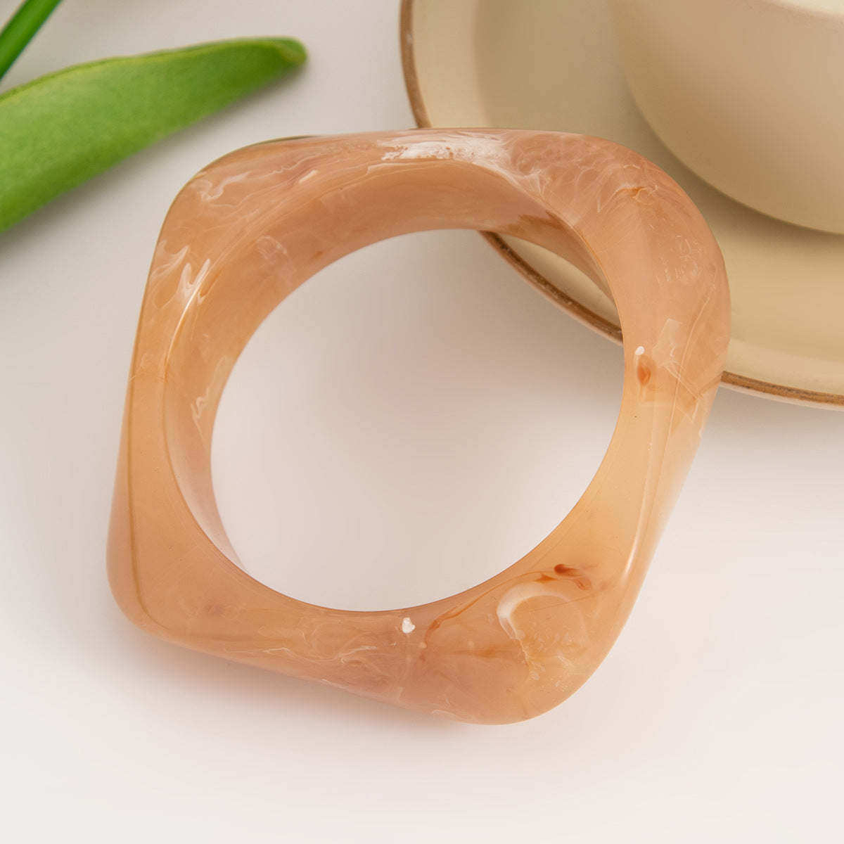 European INS Style Acrylic Bracelet  Irregular & Bold Design