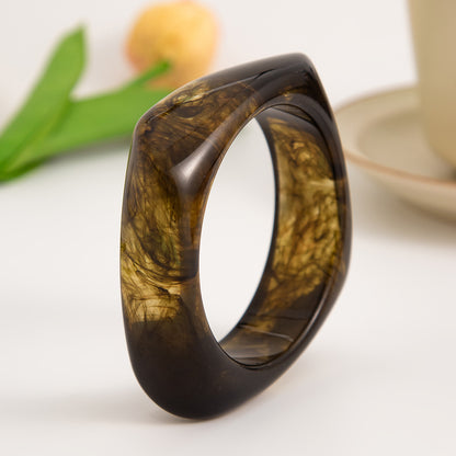 European INS Style Acrylic Bracelet  Irregular & Bold Design