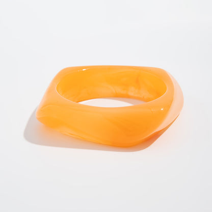 European INS Style Acrylic Bracelet  Irregular & Bold Design