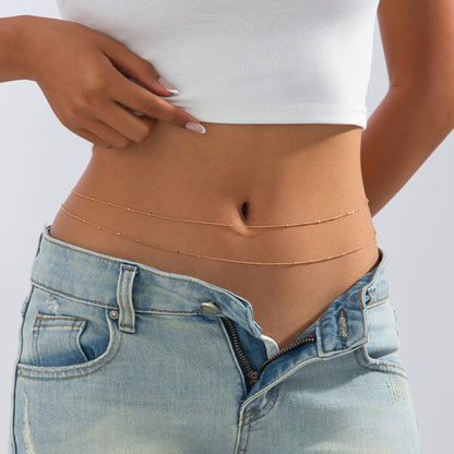 Geometric Sequin Body Chain Set – Hip-Hop Street Style Jewelry
