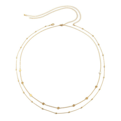 Geometric Sequin Body Chain Set – Hip-Hop Street Style Jewelry